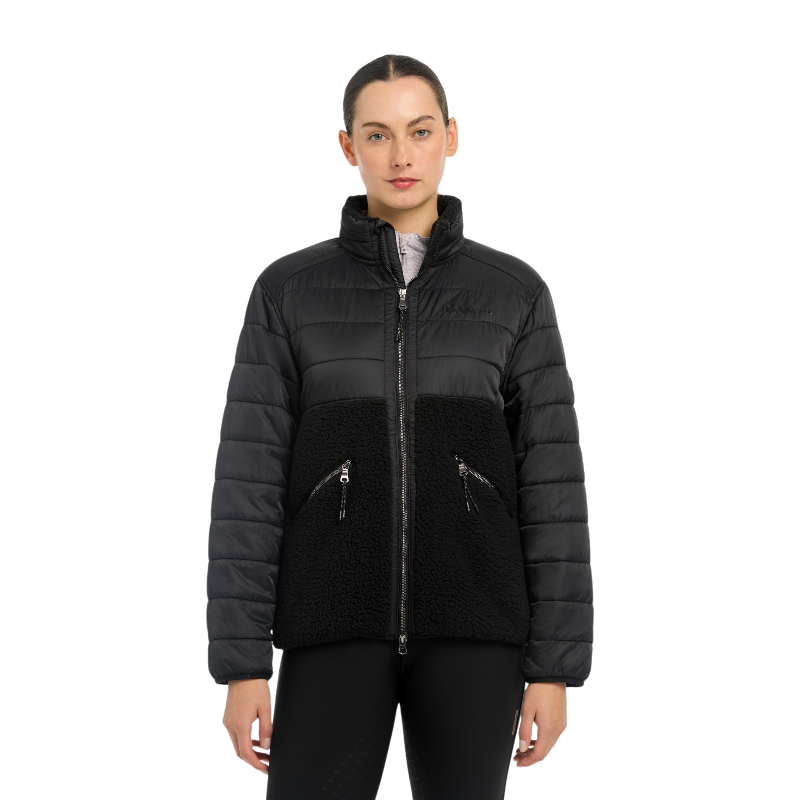 Lemieux - Polaire manches longues hybride femme Alissa noir | - Ohlala