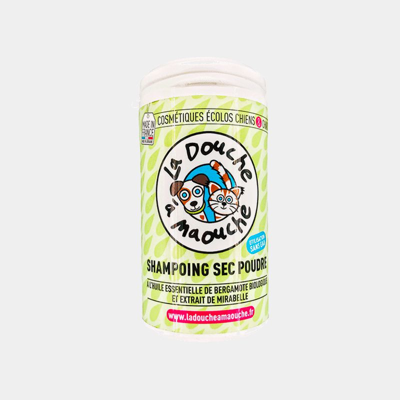 La Douche A Maouche - Shampoing sec poudre pour chiens 150 ml | - Ohlala