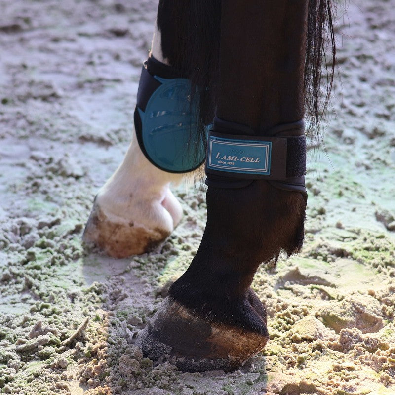 Lami-cell - Guêtres et protège-boulets Elite turquoise | - Ohlala