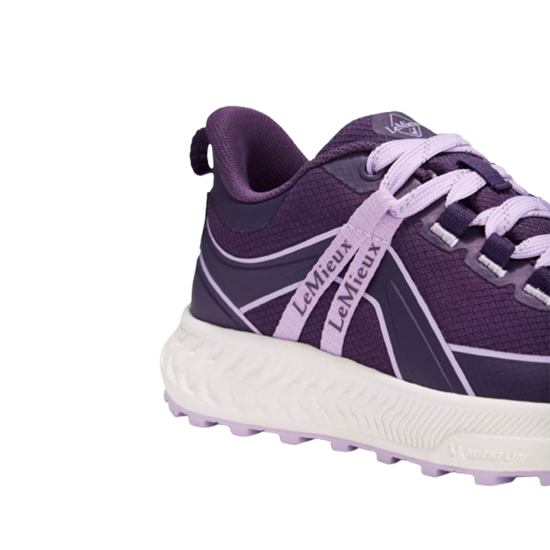 Lemieux - Waterdichte sneakers voor kinderen Trax Viva Junior Young Rider juniper/lila 