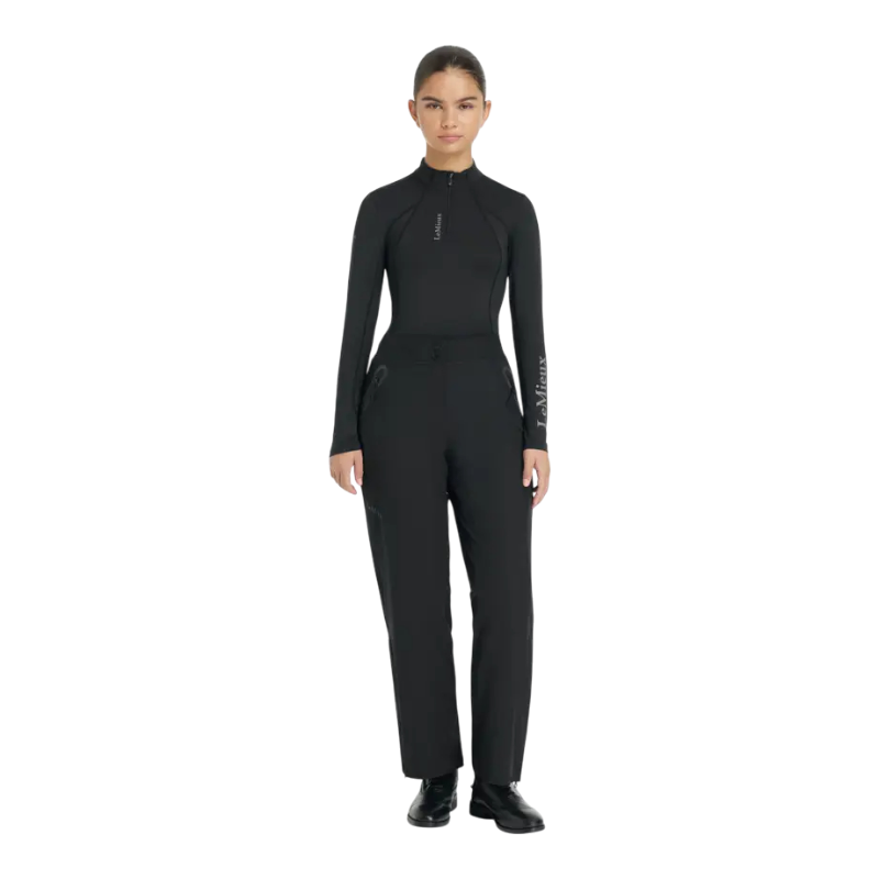 LeMieux - Pantalon imperméable enfant Young Rider Drytex Stormwear noir | - Ohlala
