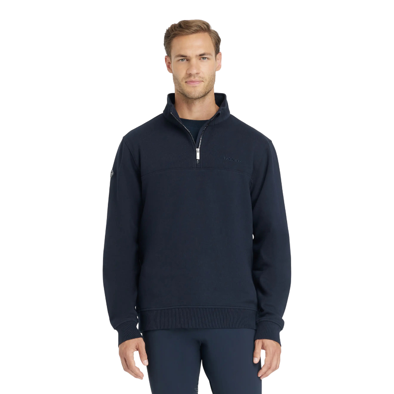 LeMieux - Sweat col zippé homme marine | - Ohlala