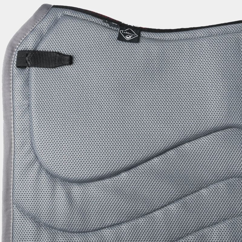 LeMieux - Tapis de dressage Ultra Mesh Square gris | - Ohlala