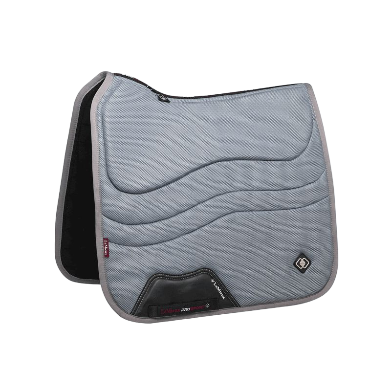 LeMieux - Tapis de dressage Ultra Mesh Square gris | - Ohlala