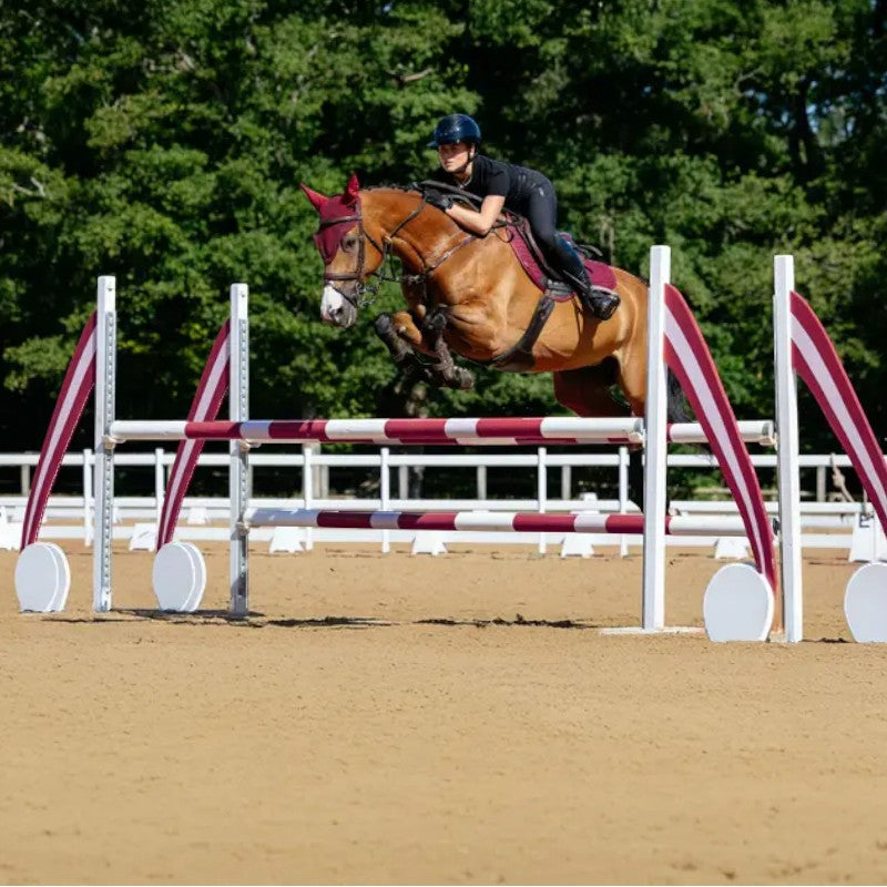 LeMieux - Tapis de selle Close Contact Square bordeaux | - Ohlala