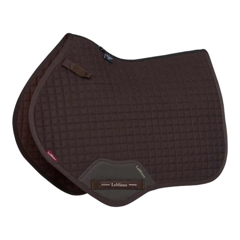 LeMieux - Tapis de selle Close Contact Square marron | - Ohlala