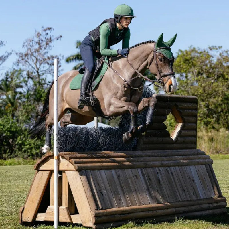 LeMieux - Tapis de selle Suede Close Contact Square hunter green | - Ohlala