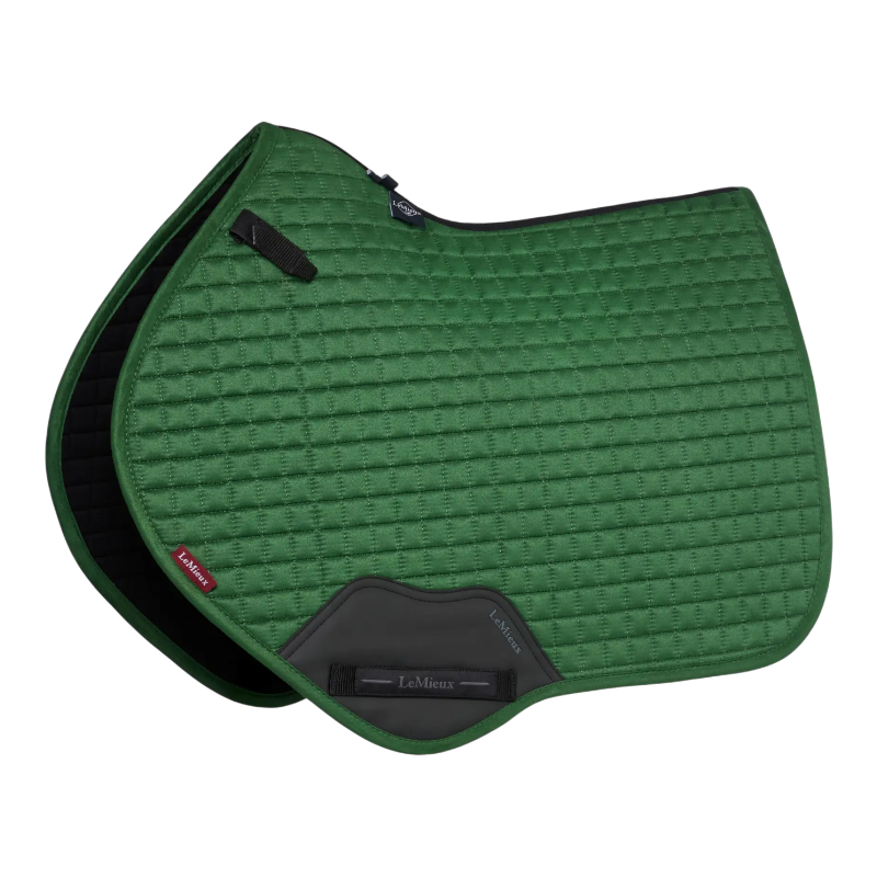 LeMieux - Tapis de selle Suede Close Contact Square hunter green | - Ohlala