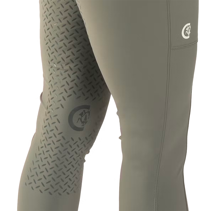 Kentucky Horsewear - Legging d'équitation femme Classic dusty green full grip