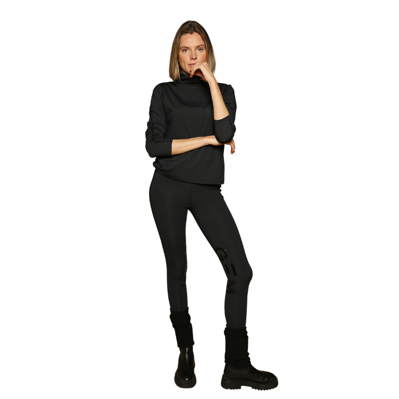 GEM - Legging d'équitation femme Manhattan noir | - Ohlala