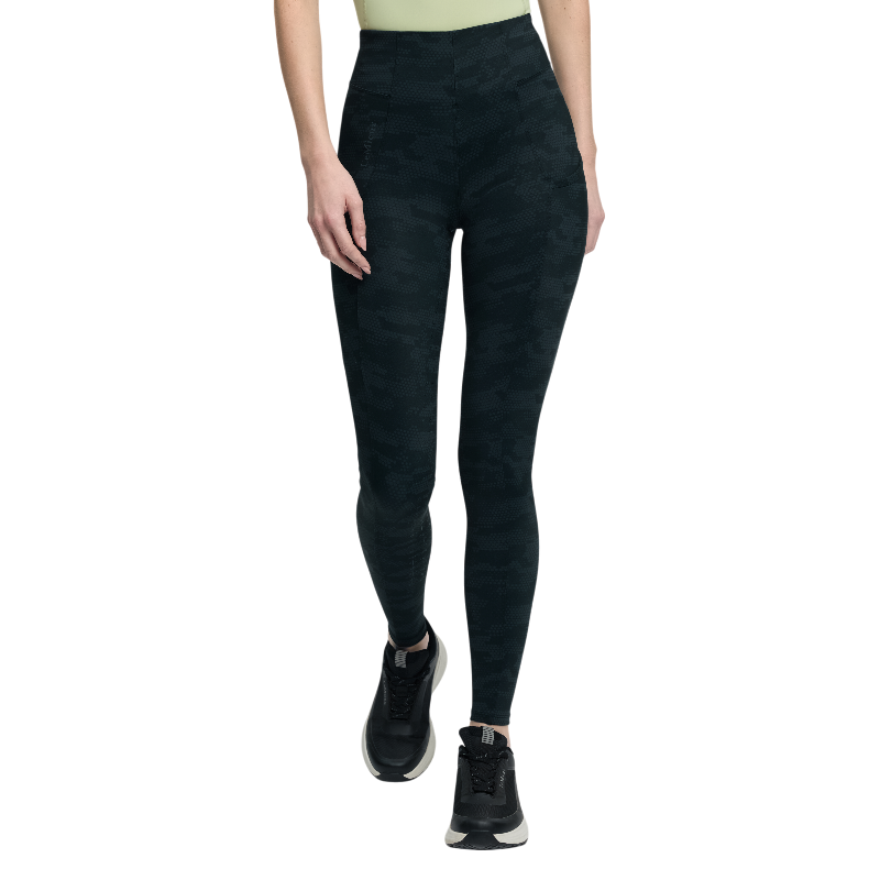 LeMieux - Legging d'équitation femme Naomi camo noir | - Ohlala