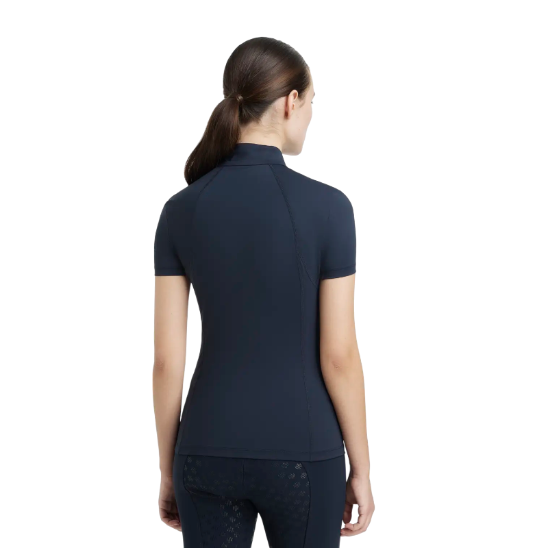 Lemieux - T-shirt manches courtes techniques femme Classique marine | - Ohlala