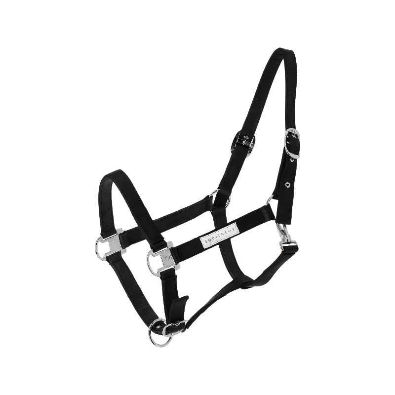 Equithème - Licol Opal noir | - Ohlala