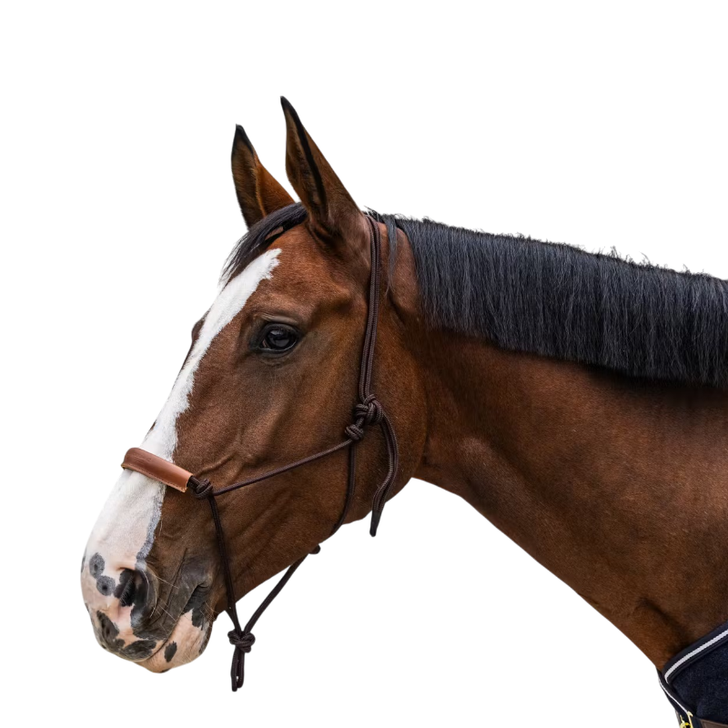 Kentucky Horsewear - Licol éthologique Corde marron