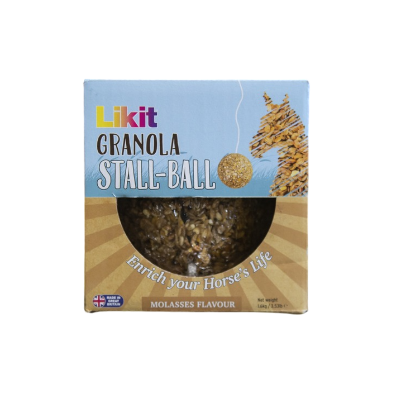 Likit - Friandise granola mélasse Stall-ball 1.6 kg