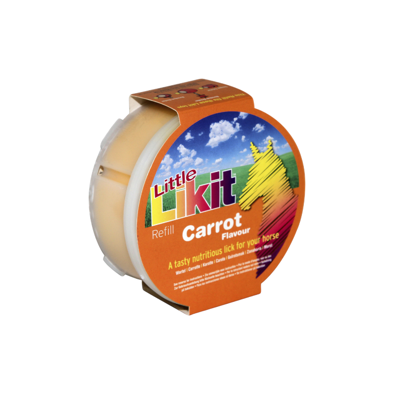 Likit - Friandise pour chevaux pierre carotte 250 g