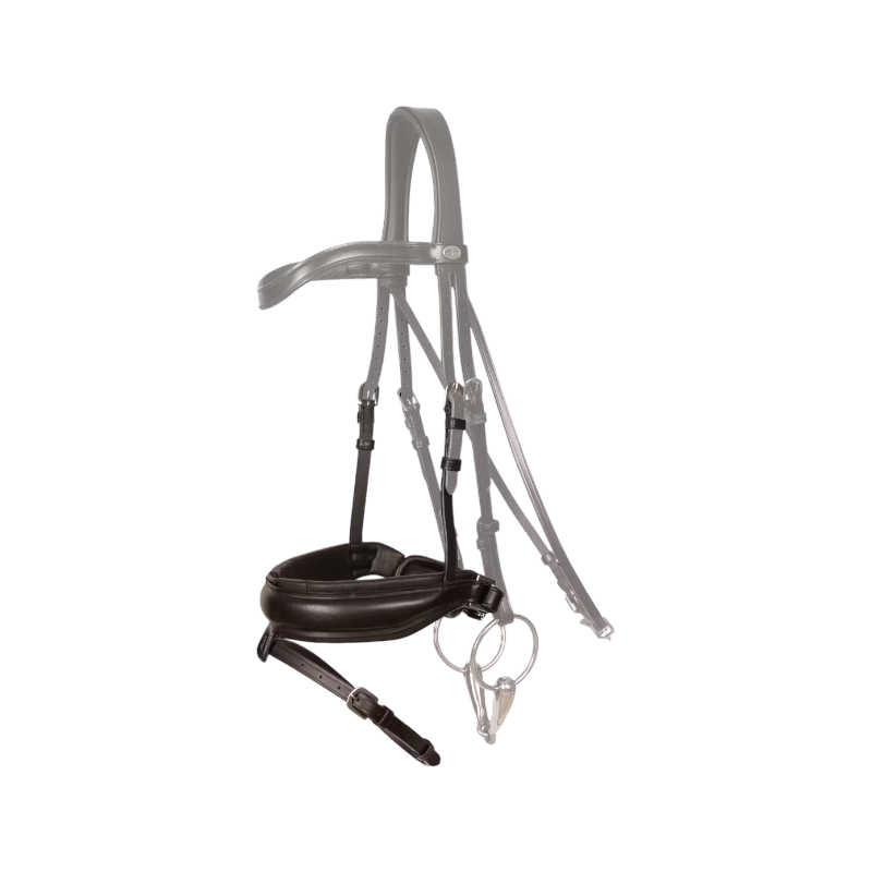 Dyon - Muserolle combinée Crank Matt noir