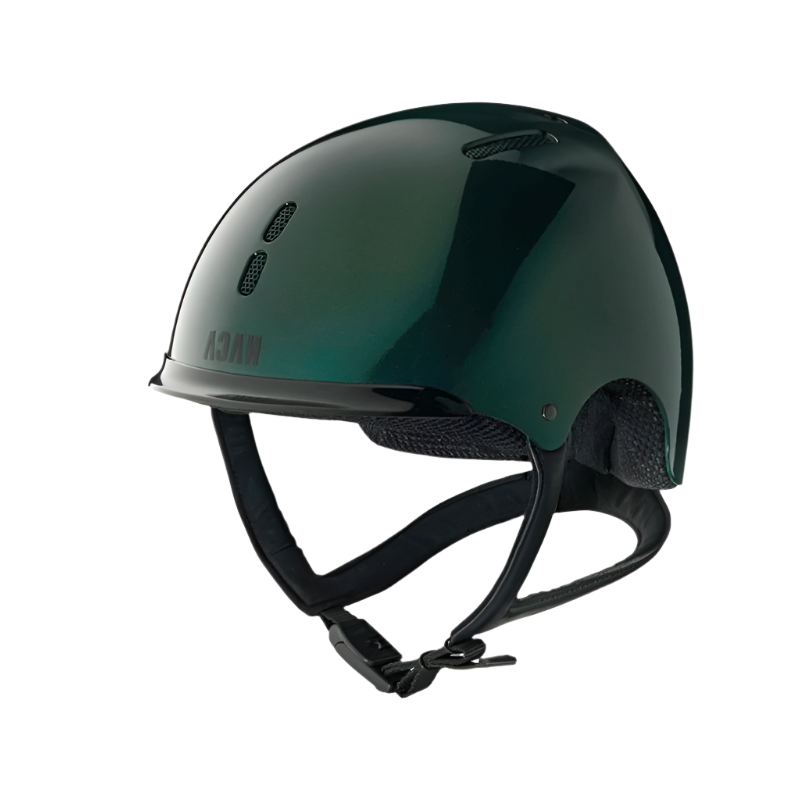 NACA - Gravity S riding helmet without visor shiny green