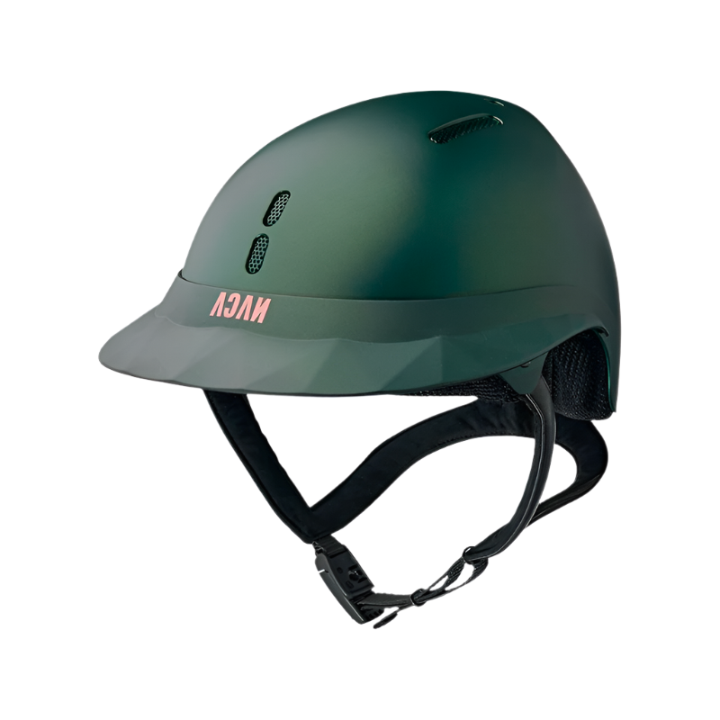 NACA - Gravity S riding helmet with matt green polo visor