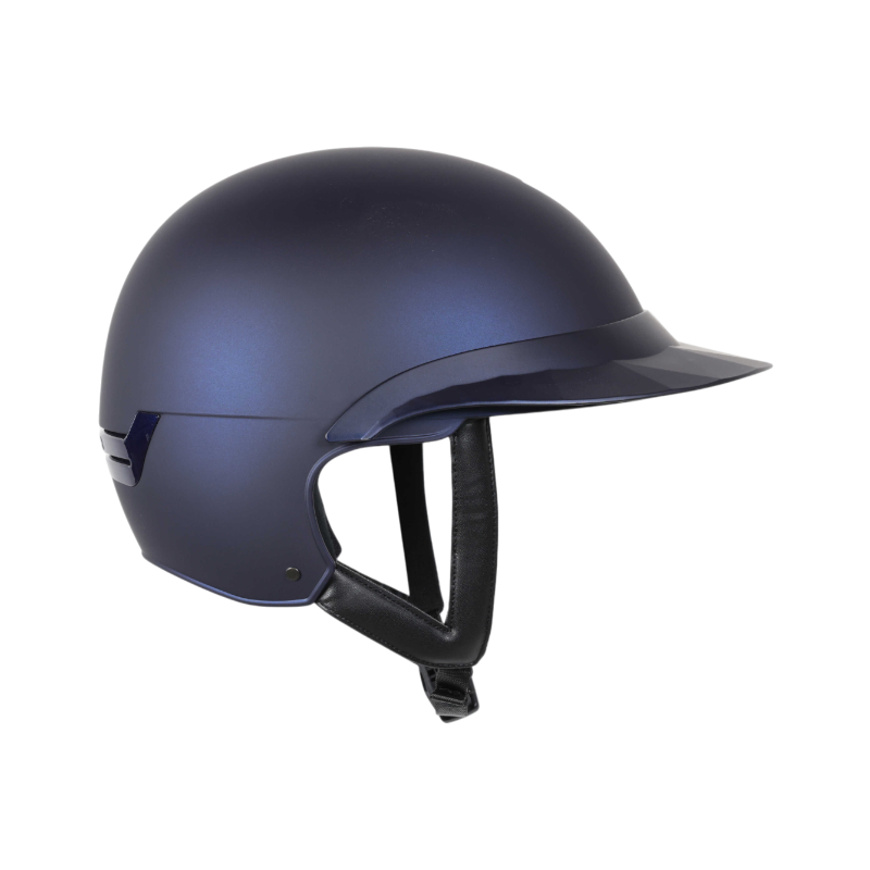 NACA - Casque d'équitation visière polo Comète S bleu mat | - Ohlala