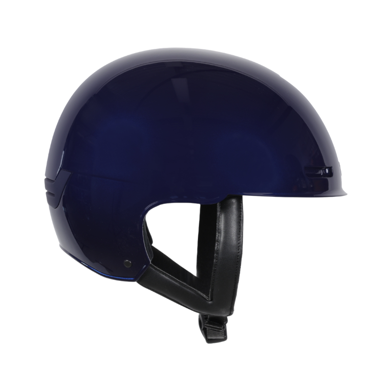 NACA - Casque d'équitation sans visière Comète S bleu brillant | - Ohlala