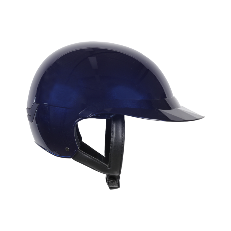 NACA - Casque d'équitation visière polo Comète S bleu brillant | - Ohlala