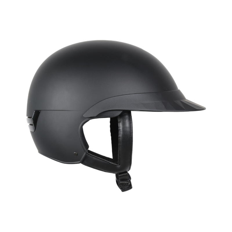NACA - Casque d'équitation visière standard Comète S noir mat | - Ohlala
