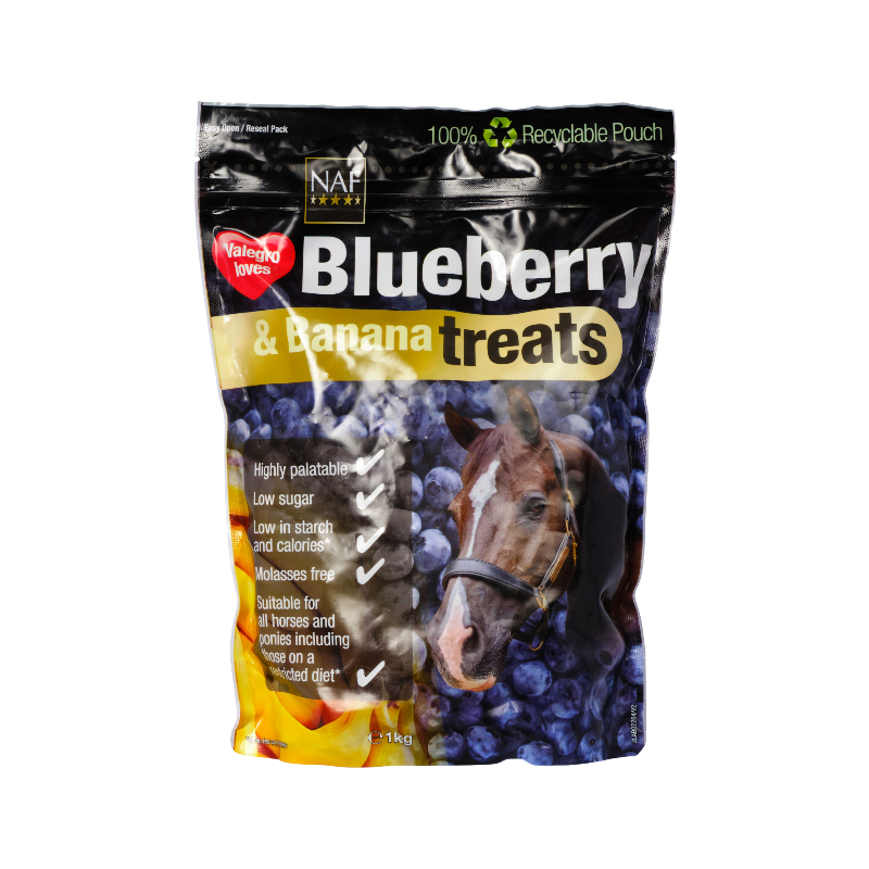 NAF - Friandises myrtille et banane Blueberry & Banana Treats | - Ohlala