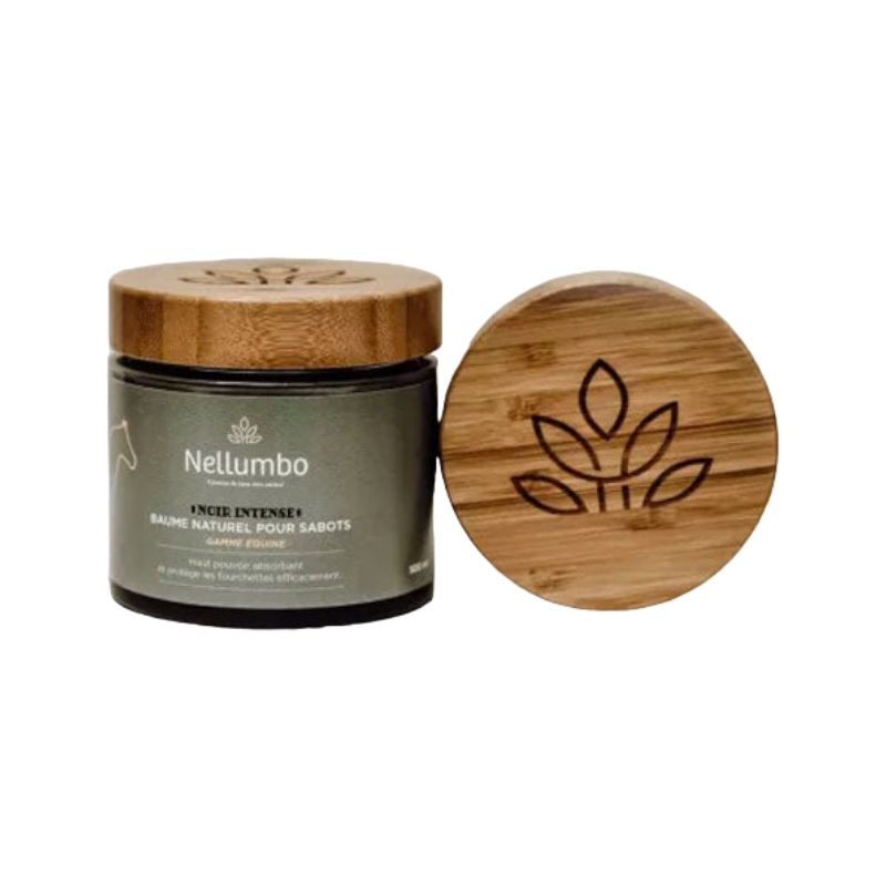 Nellumbo - Baume naturel pour sabots noir intense