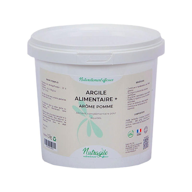 Nutragile - Argile alimentaire arôme pomme