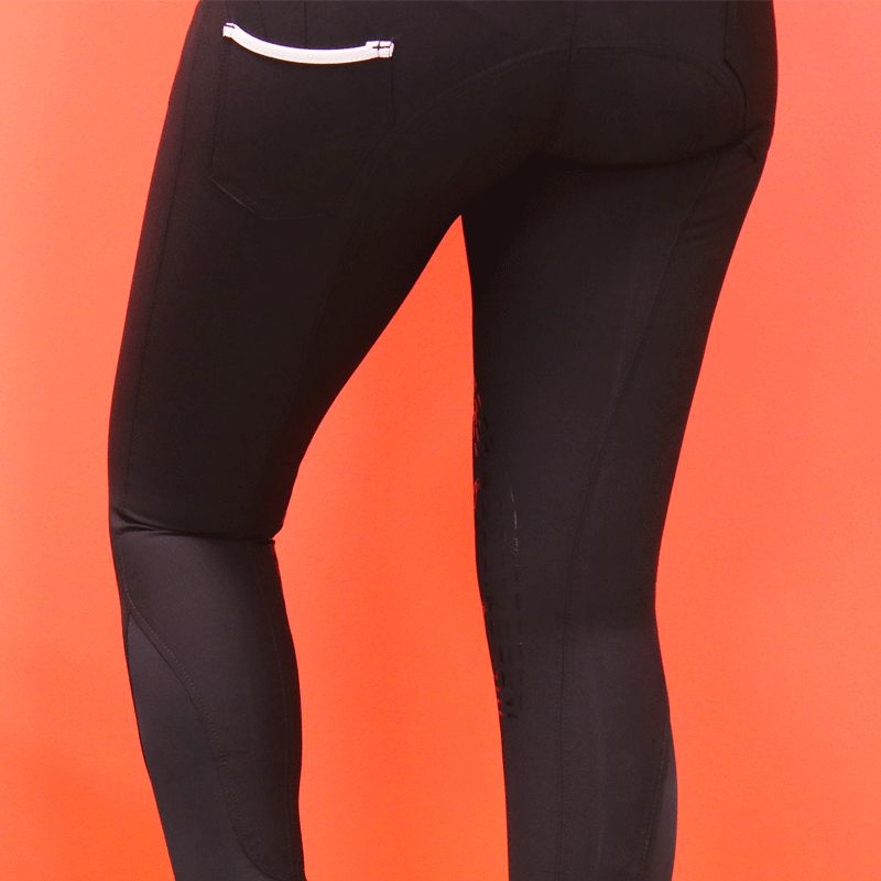 Pénélope Store - Pantalon d’équitation femme  fun pushup noir | - Ohlala