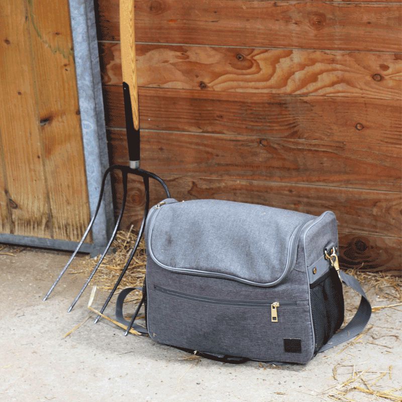 Kentucky Horsewear - Sac de pansage gris | - Ohlala