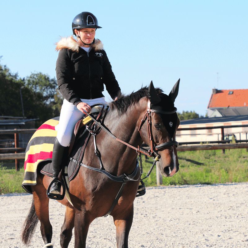 Jump'In - Pantalon d'équitation enfant unisexe Sacha blanc | - Ohlala