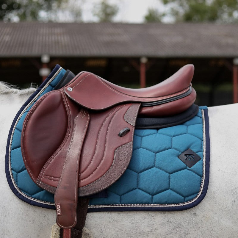 Oxxer - Tapis de selle Intemporel emeraude | - Ohlala