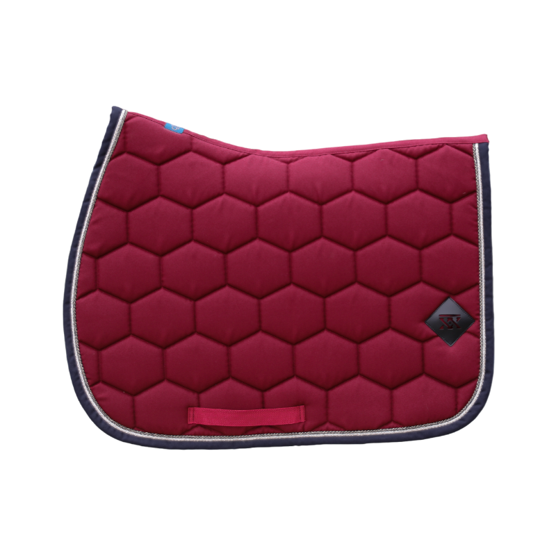 Oxxer - Tapis de selle Monogramme bordeaux | - Ohlala