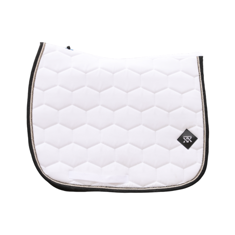 Oxxer - Tapis de dressage Intemporel blanc | - Ohlala