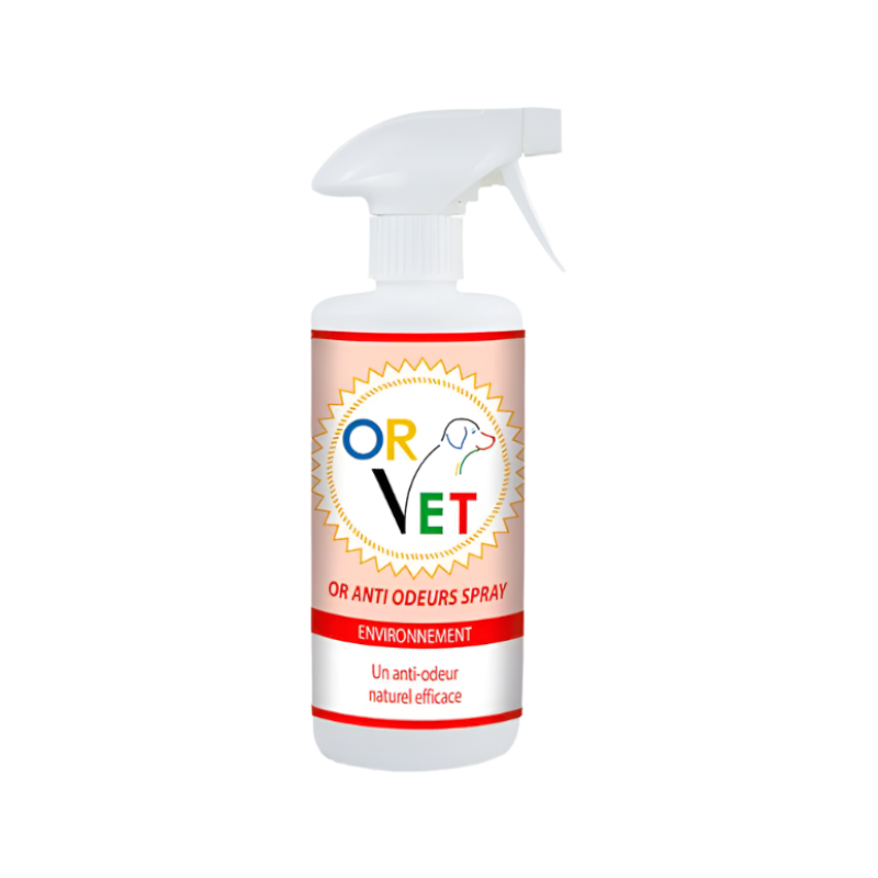 OR VET - Spray anti-odeur naturel environnement du chien