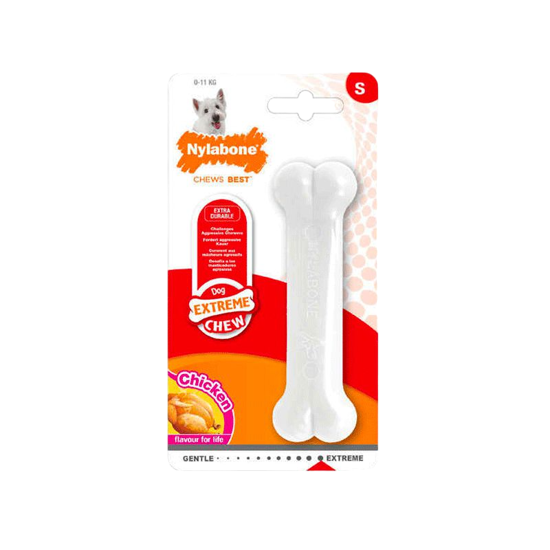 Nylabone - Os à mâcher pour chien Extreme Chex Chicken