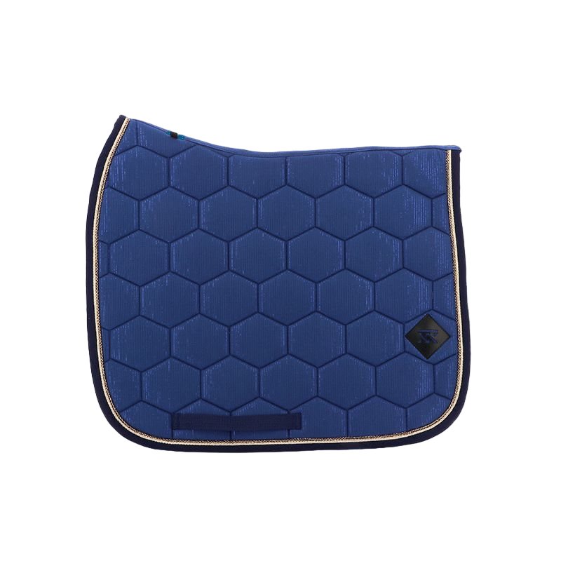 Oxxer - Tapis de dressage Mamma Mia marine/ marine | - Ohlala