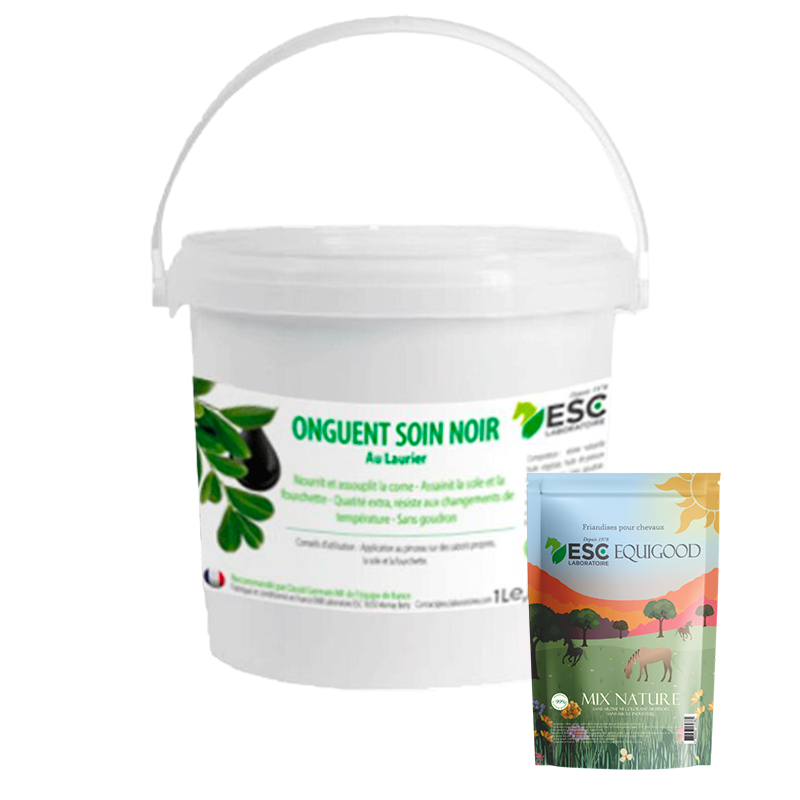 ESC Laboratoire - Black Ointment Pack + Equigood Mix Treats 
