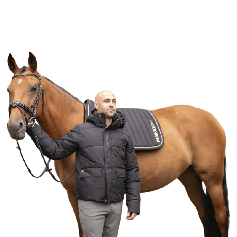 Paddock Sports - Blouson mixte Auteuil noir | - Ohlala