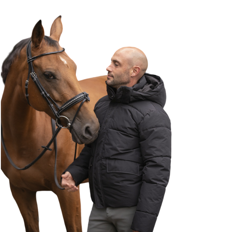 Paddock Sports - Blouson mixte Auteuil noir | - Ohlala