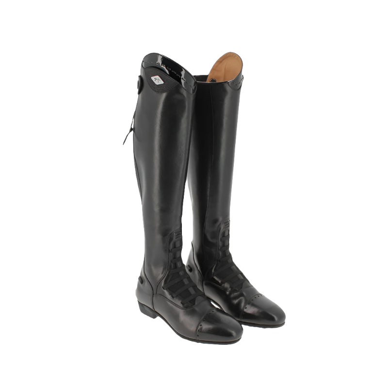 Pénélope - Bottes d'équitation Eclipse noir tige standard mollet slim | - Ohlala