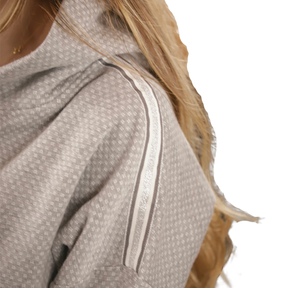 Pénélope Store - Sweatshirt à capuche manches longues femme Chilly gris | - Ohlala