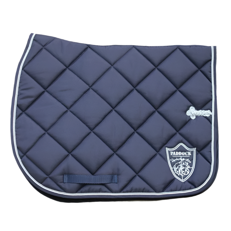 Paddock Sports - Tapis de dressage prems écusson marine