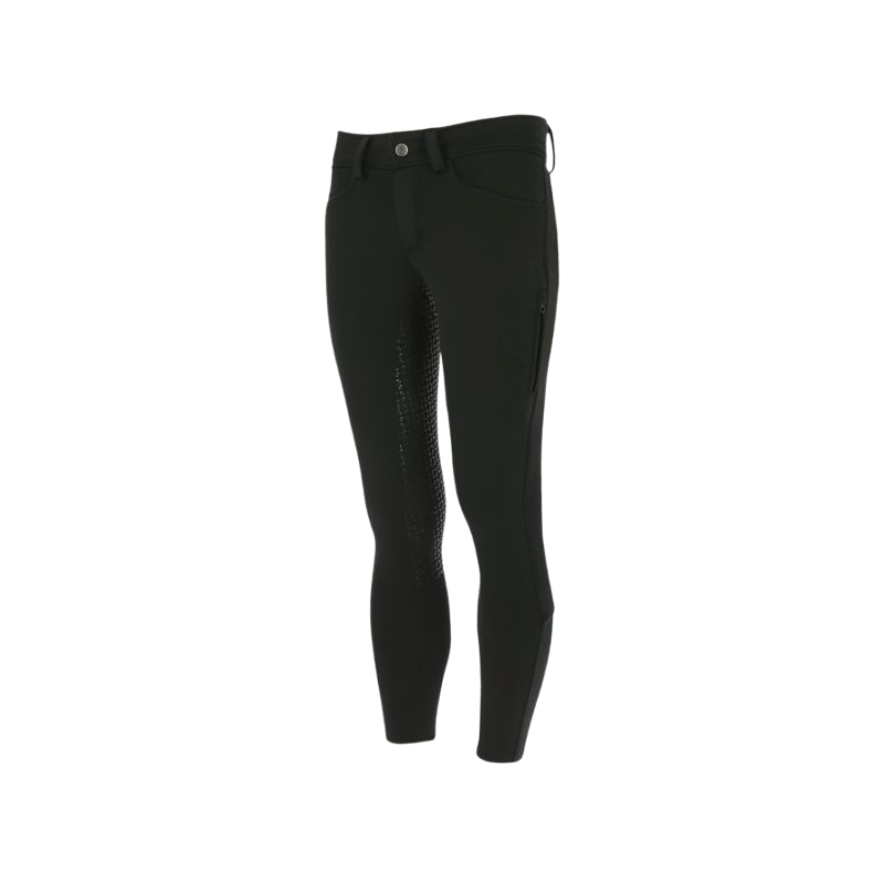 Equithème - Pantalon d'équitation homme Zermatt fond silicone noir | - Ohlala