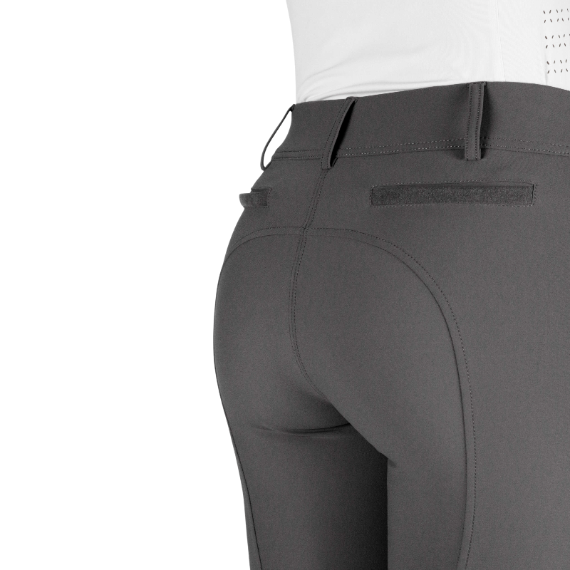 Equithème - Pantalon d'équitation femme Sally anthracite | - Ohlala