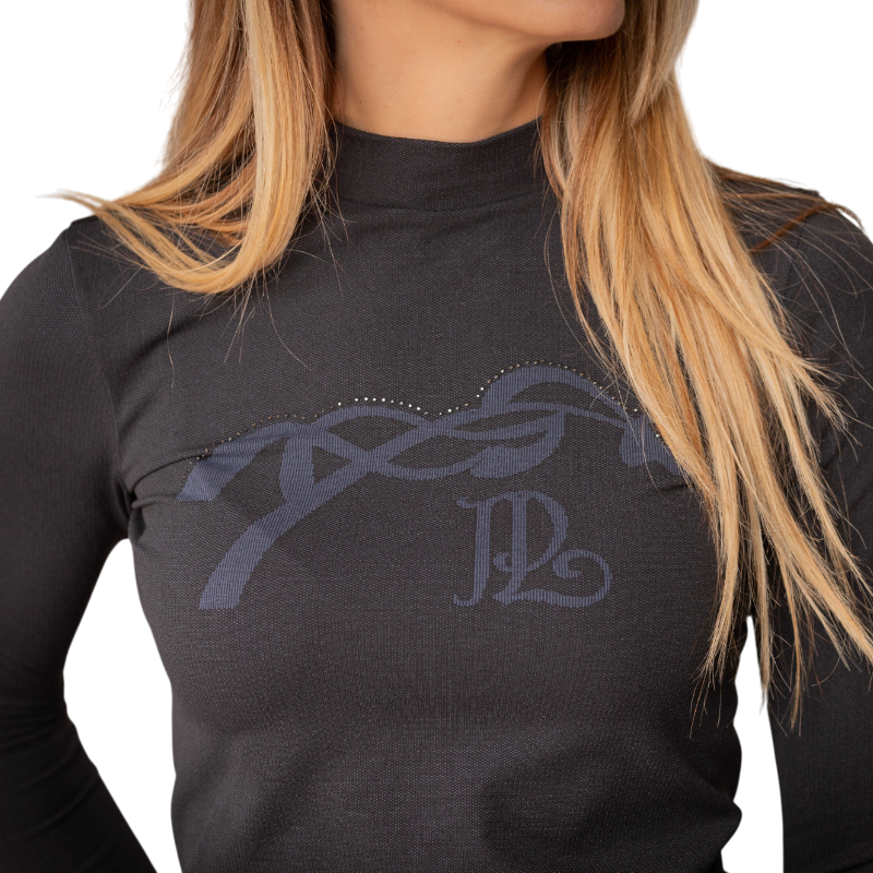 Pénélope - Baselayer manches longues femme Maddie anthracite | - Ohlala