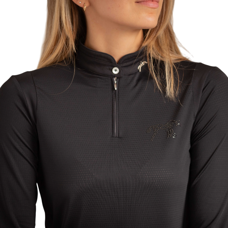Pénélope - Baselayer manches longues femme Techpy noir | - Ohlala