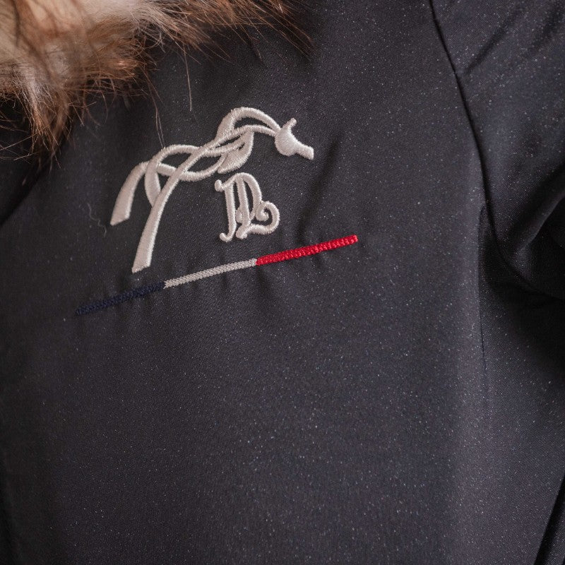 Pénélope - Women's bombers Lyon marine glitter 